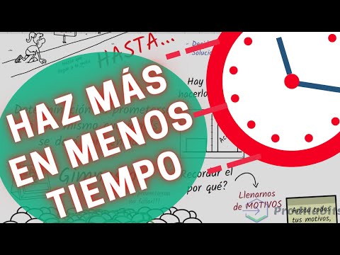 Cómo HACER MÁS cosas EN MENOS TIEMPO (Productividad para procrastinadores)