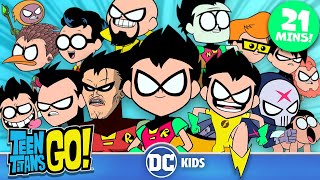 The Multiverse of Robin! | Teen Titans Go! | @dckids