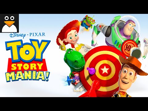 トイストーリー ゲーム 英語 (パート1) バズライトイヤー、ウッディ | PC ディズニー・ピクサー ゲームプレイ【Toy Story Mania!】