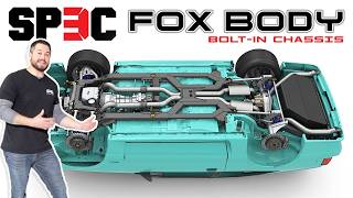 World's first bolt-in Foxbody Mustang chassis | Roadster Shop SPEC chassis feature overview