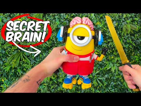 Secret Brain inside Minion Funkopop!