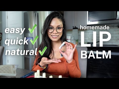 Seriously, STOP buying lip balm! (make it at home) 🌿