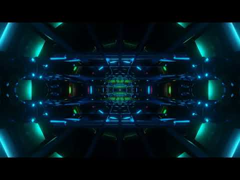 [4K] Crazy Light Tunnel VJ Loop - Awesome Visuals