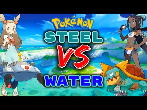 We Only Catch WATER or STEEL Type Pokemon... Then We FIGHT!