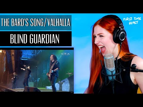 Blind Guardian... THE BARD'S SONG/VALHALLA Live @ Wacken | Vocal Coach First Time Reaction/Analysis