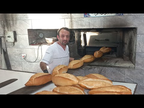 How To Make Traditional Turkish Bread ?  /Geleneksel Türk Ekmeği Nasıl Yapılır?