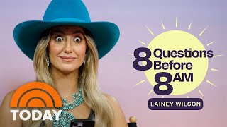 Lainey Wilson reveals her celebrity crush | 8 Before 8