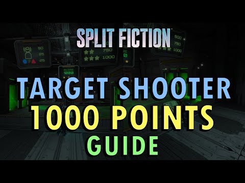 Split Fiction – How to Score 1000 Points in Shooter Minigame (+ Commentary) | Target Shooting Guide