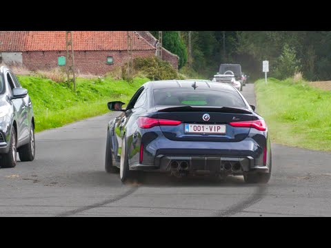 BMW M4 G82 with Decat Valvetronic Exhaust - LOUD Accelerating SOUNDS!