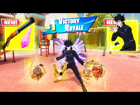 MEGUMI FUSHIGURO vs 3 NEW MEDALLIONS & MYTHIC’S CHALLENGE (Fortnite Chapter 6)