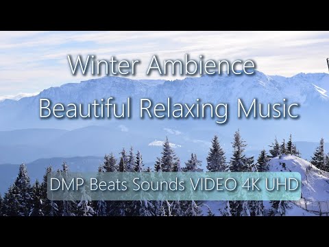 Beautiful Nature In Winter ❄️ Good relaxing music 🎵 Beautiful winter scenery❄️