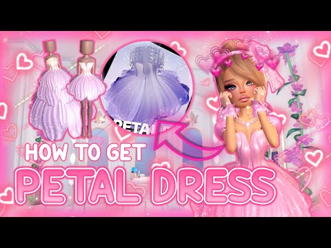 How to get the PETAL DRESS IN DRESS TO IMPRESS *WORKS, NO CODE NEEDED*