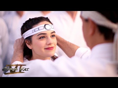 Robby and Sam gets their Sekai Taikai Captain's Headbands [4K UHD] | Cobra Kai Season 6 | ClipsVerse