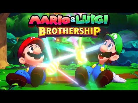 Mario & Luigi Brothership Reveal Trailer Nintendo Direct 2024 HD