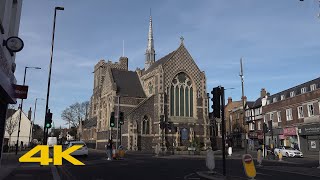 Barnet Walk: Town Centre | Chipping Barnet【4K】