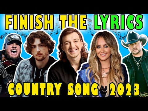 Finish The Lyrics Country Edition 2023 | Country Music Quiz 🎶 | Lyrics Challenge 🤠