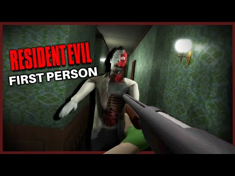 RESIDENT EVIL 1 but in First Person?? (It's amazing)