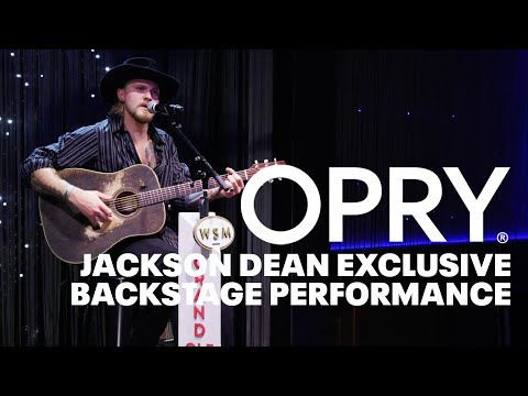 Opry Backstage | Jackson Dean Sings "Train"