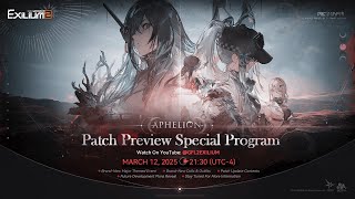 [Aphelion] Special Preview Program