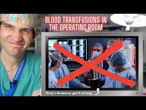 Anesthesiologists transfuse more blood than anyone