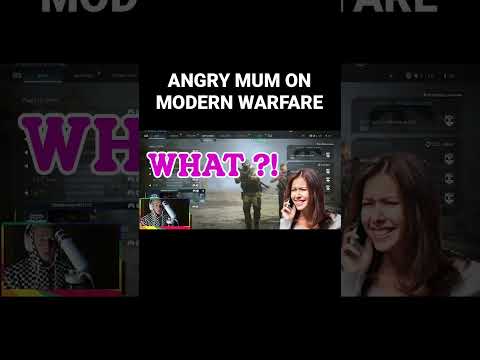 Angry Mum On Modern Warfare #shorts #modernwarfare2 #gamingvideos