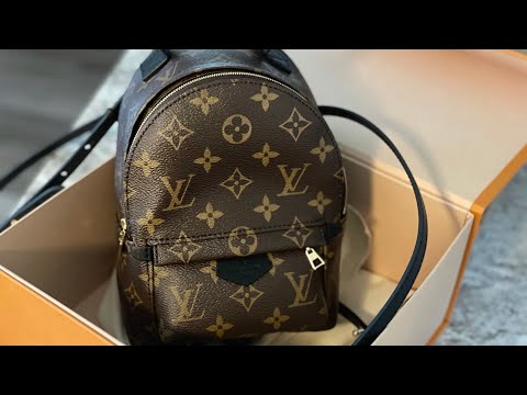 LOUIS VUITTON PALM SPRINGS MINI BACKPACK!