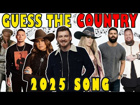 Guess the Country Song 2025 | Music Quiz