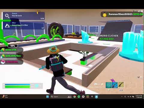 Fortnite Tycoon because i have nothing better to do