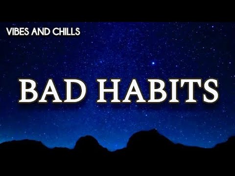 Edsheeran - Bad Habits (Lyrics)