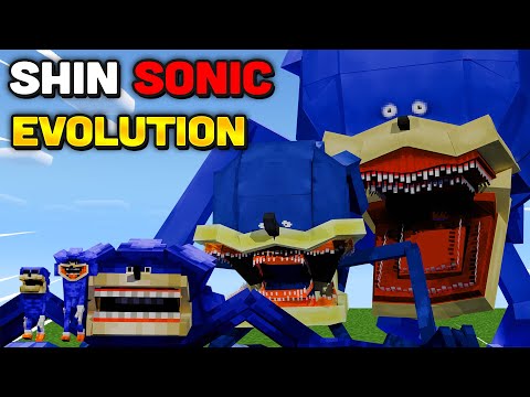 Minecraft But I Evolve Shin Sonic FINAL FORM