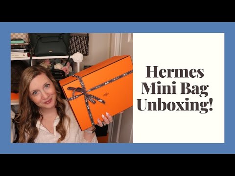 Hermes Mini Bag Unboxing