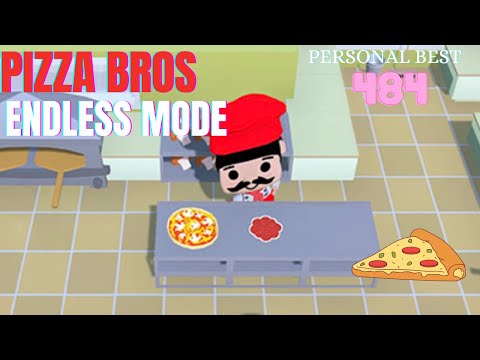 Diner Bros - Pizza Bros Endless Mode Revisiting (Personal Record: 484)