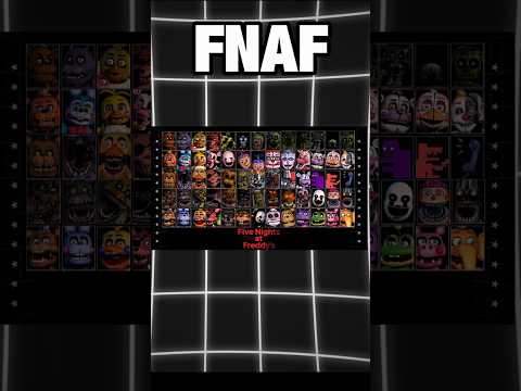 Ranking Every FNAF Character #rankingfnafcharacters #fnaf #shorts