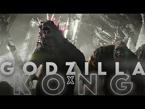 Godzilla X Kong [4K] Edit | Shadow Lady (du6ak phonk) (slowed) #godzillaxkongthenewempire