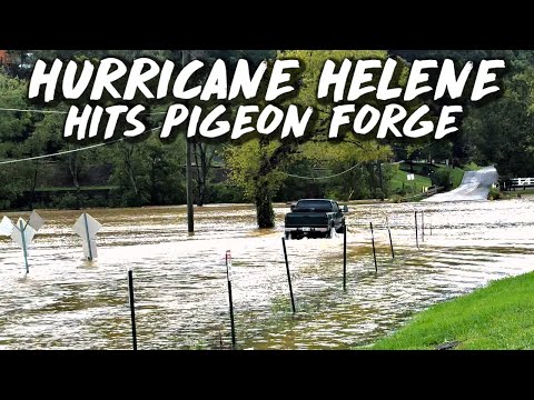 HURRICANE HELENE IMPACTS PIGEON FORGE |Areas Of Pigeon Forge Underwater|