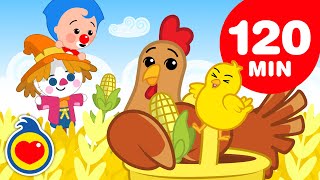 Os Pintinhos Dizem 🐣🐥 e + canções para crianças (120 min) | Um Herói do Coração ❤️