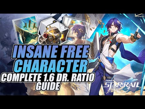 Complete Dr. Ratio Guide & Build (Best Light Cones, Traces, Relics & Teams) | Honkai: Star Rail