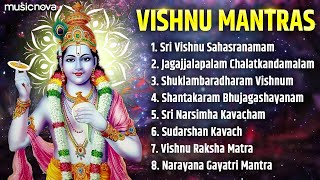 Powerful Vishnu Mantras शक्तिशाली विष्णु मंत्र | Vishnu Sahasranamam | Shuklambaradharam Vishnum