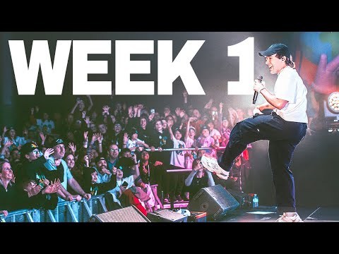 Connor Price - TOUR VLOG (Week 1)