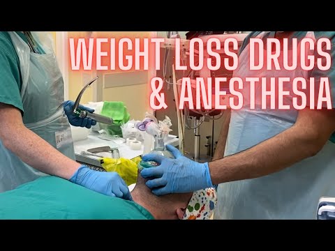 The problem with anesthesia & weight loss drugs like Ozempic