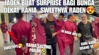 JADEN BUAT SURPRISE BAGI BUNGA DEKAT RANIA, SWEETNYE