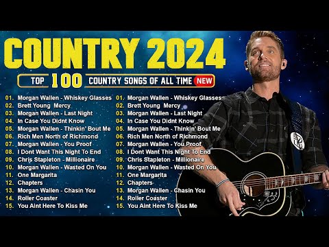 Country Music 2024 - Brett Young, Morgan Wallen, Kane Brown, Luke Bryan, Luke Combs, Chris Stapleton