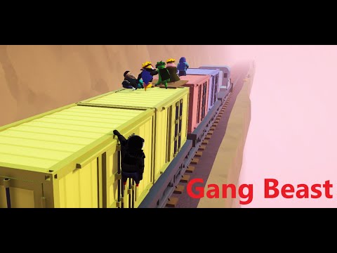 Playing Gang Beasts...