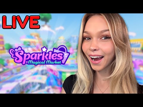 Playing Sparkles Magical Market! JOIN ME! | Roblox