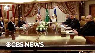 U.S., Ukrainian officials begin talks in Saudi Arabia