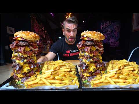 The 14LB BURGER CHALLENGE I MISTAKINGLY ORDERED... Joel Hansen