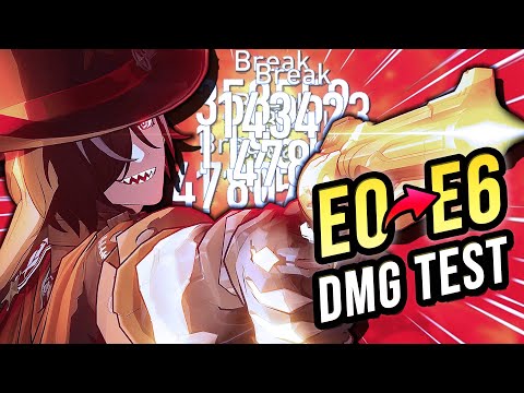 BOOTHILL E0-E6 DAMAGE SHOWCASE | Honkai: Star Rail