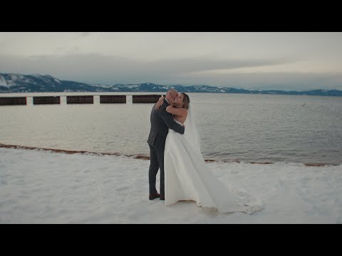 South Lake Tahoe Wedding at Tahoe Blue Estate | Taylor & Stephen | Wedding Trailer