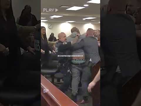 Father attempts to attack K*ller In Court.... #foryou #fypシ #trending #bodycam #policebodycam #trend