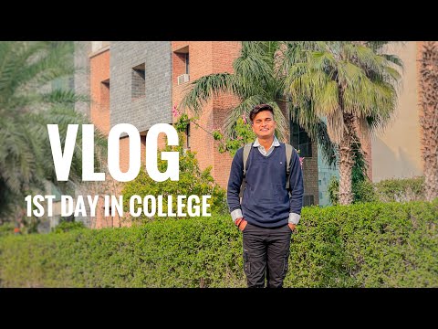 1st Day In College - Vlog | Bihari Ladka Vlogs